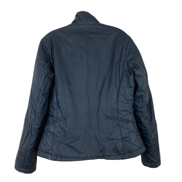 Nike Women’s Reversible Padded Jacket Size M Black Medium Weight Full Zip - Picture 5 of 8